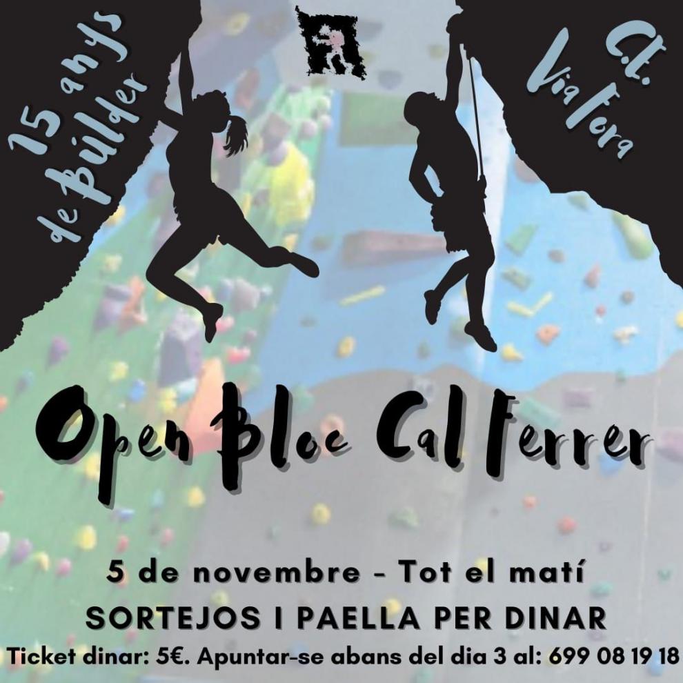Open Bloc Cal Ferrer
